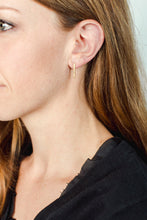 Load image into Gallery viewer, Original Hardware | Yellow Bronze Bar Stud Earrings