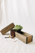 Load image into Gallery viewer, Riveter Made Mason Jar Box | Gray Wash