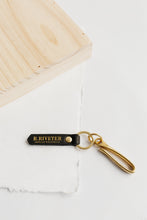 Load image into Gallery viewer, Leather Keychain