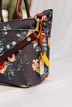 Load image into Gallery viewer, Dot | Special Edition Vintage Botanical Print + Brown Leather Handbag