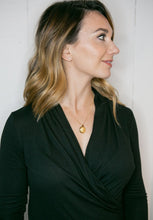 Load image into Gallery viewer, Hope Design Ltd. | Navy Button Necklace