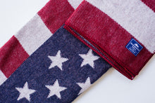 Load image into Gallery viewer, Faribault | American Flag Wool Throw

