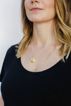 Load image into Gallery viewer, Hope Design Ltd. | Navy Button Necklace
