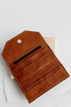 Load image into Gallery viewer, Wallet | Black + Camel Leather
