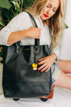 Load image into Gallery viewer, Emma Leather Tote | Black
